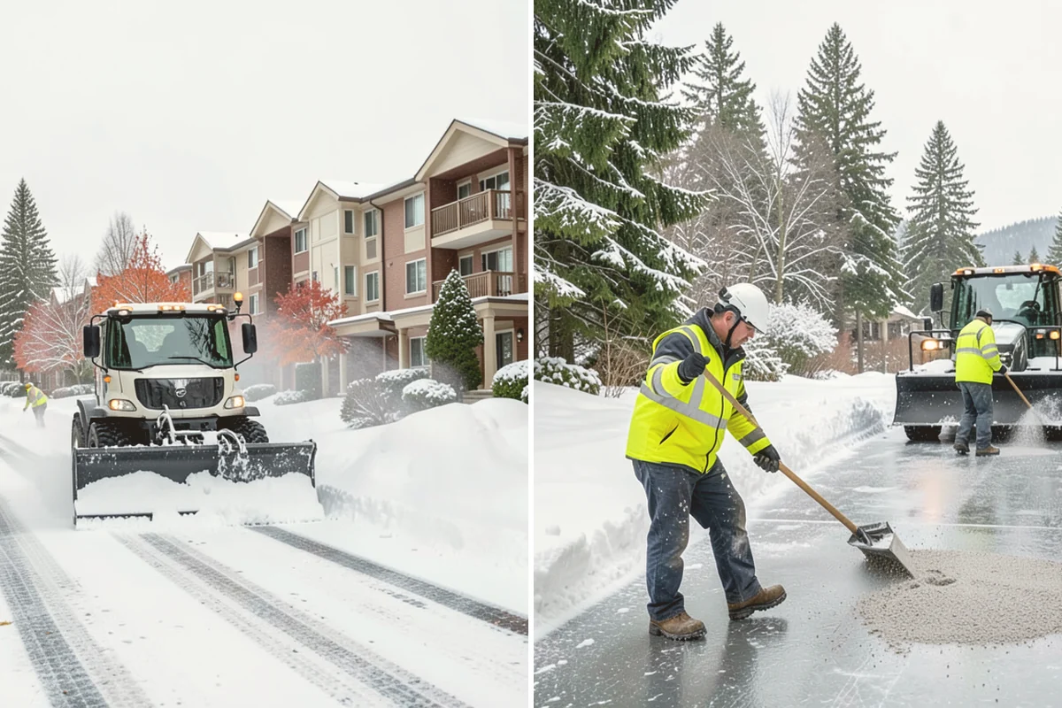 24/7 Snow Monitoring in Newcastle, King County, WA - We establish your alert thresholds and priority surfaces