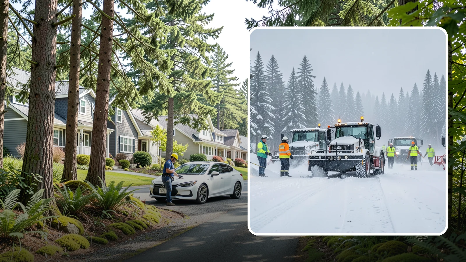 24/7 Snow Monitoring in Normandy Park, King County, WA - Round-the-clock weather and site surveillance that triggers a response the instant conditions warrant.