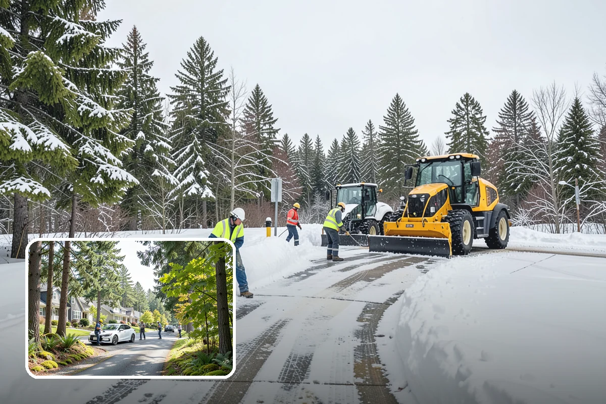 24/7 Snow Monitoring in Normandy Park, King County, WA - Continuous forecast and on-site condition tracking