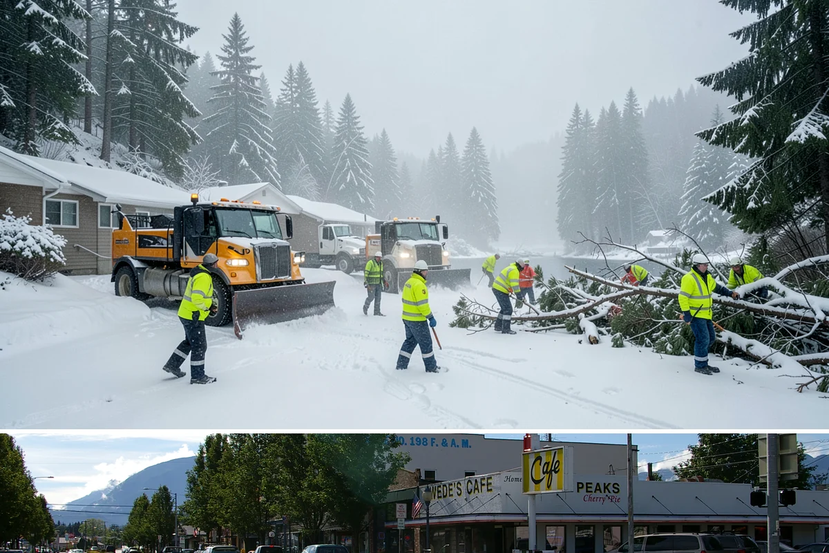 24/7 Snow Monitoring in North Bend, King County, WA - Monitoring runs continuously through the winter, with heightened watch during the volatile December-to-February period.