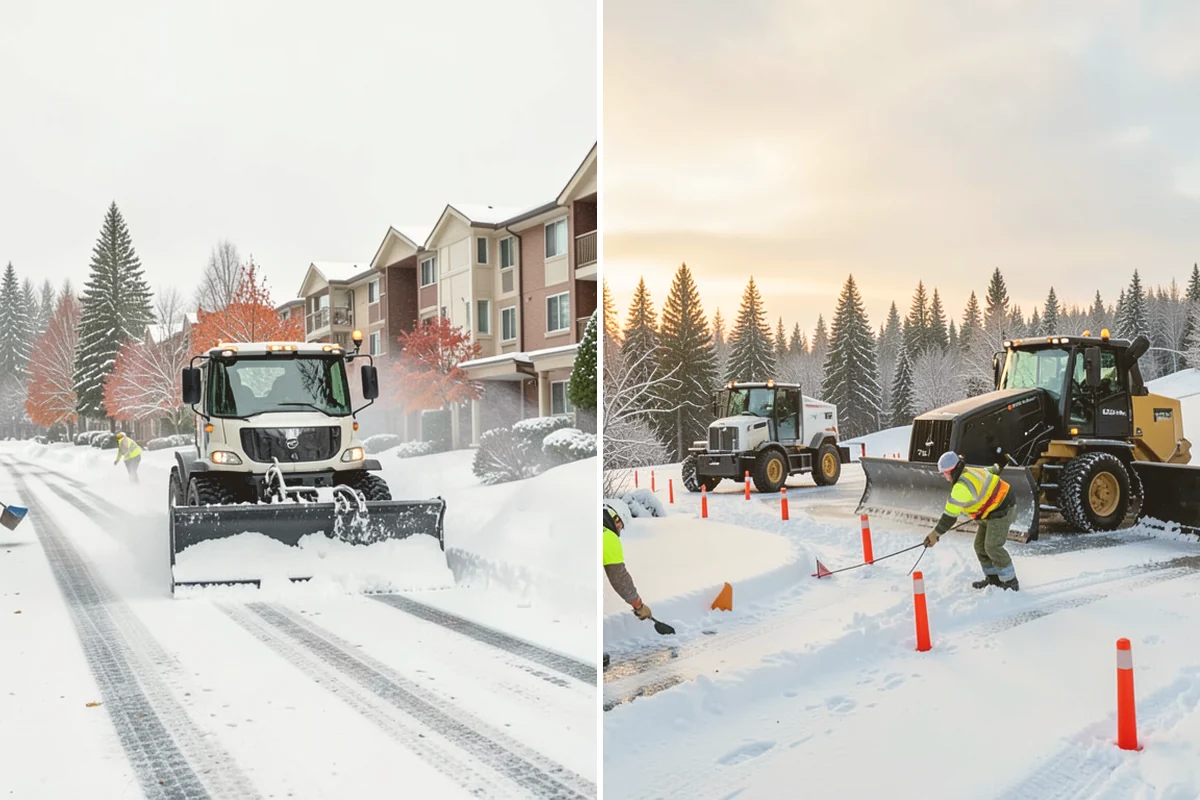24/7 Snow Monitoring in Orting, Pierce County, WA - We establish your alert thresholds and priority surfaces