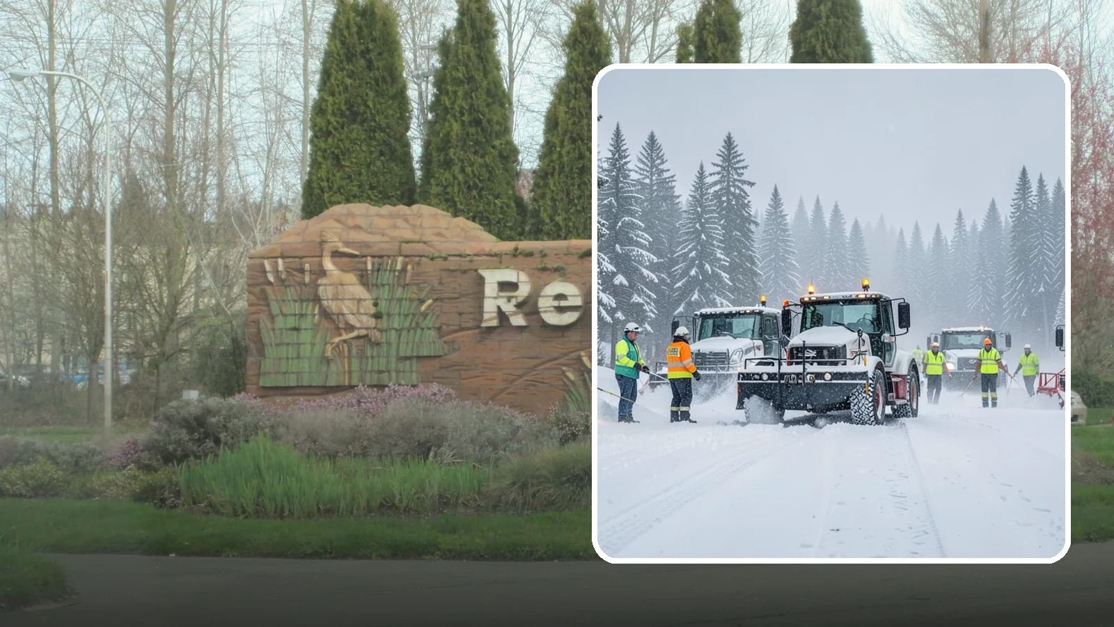 24/7 Snow Monitoring in Renton, King County, WA - Round-the-clock weather and site surveillance that triggers a response the instant conditions warrant.