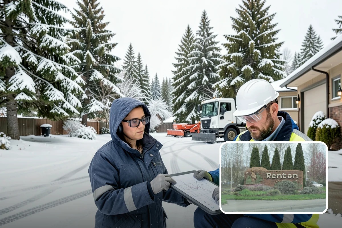 24/7 Snow Monitoring in Renton, King County, WA - Continuous forecast and on-site condition tracking