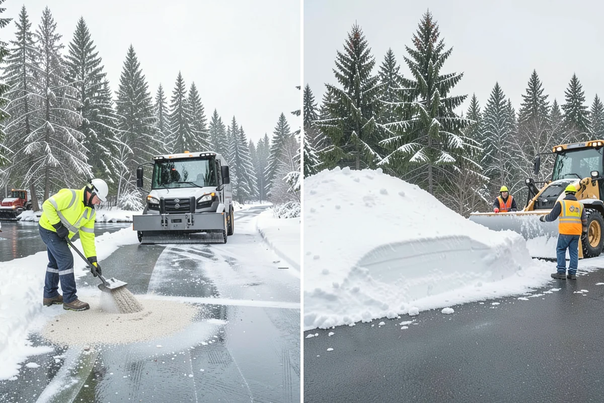 24/7 Snow Monitoring in Ruston, Pierce County, WA - We establish your alert thresholds and priority surfaces