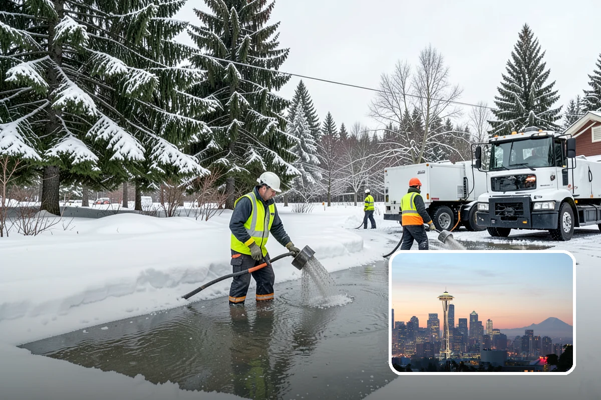 24/7 Snow Monitoring in Seattle, King County, WA - Continuous forecast and on-site condition tracking