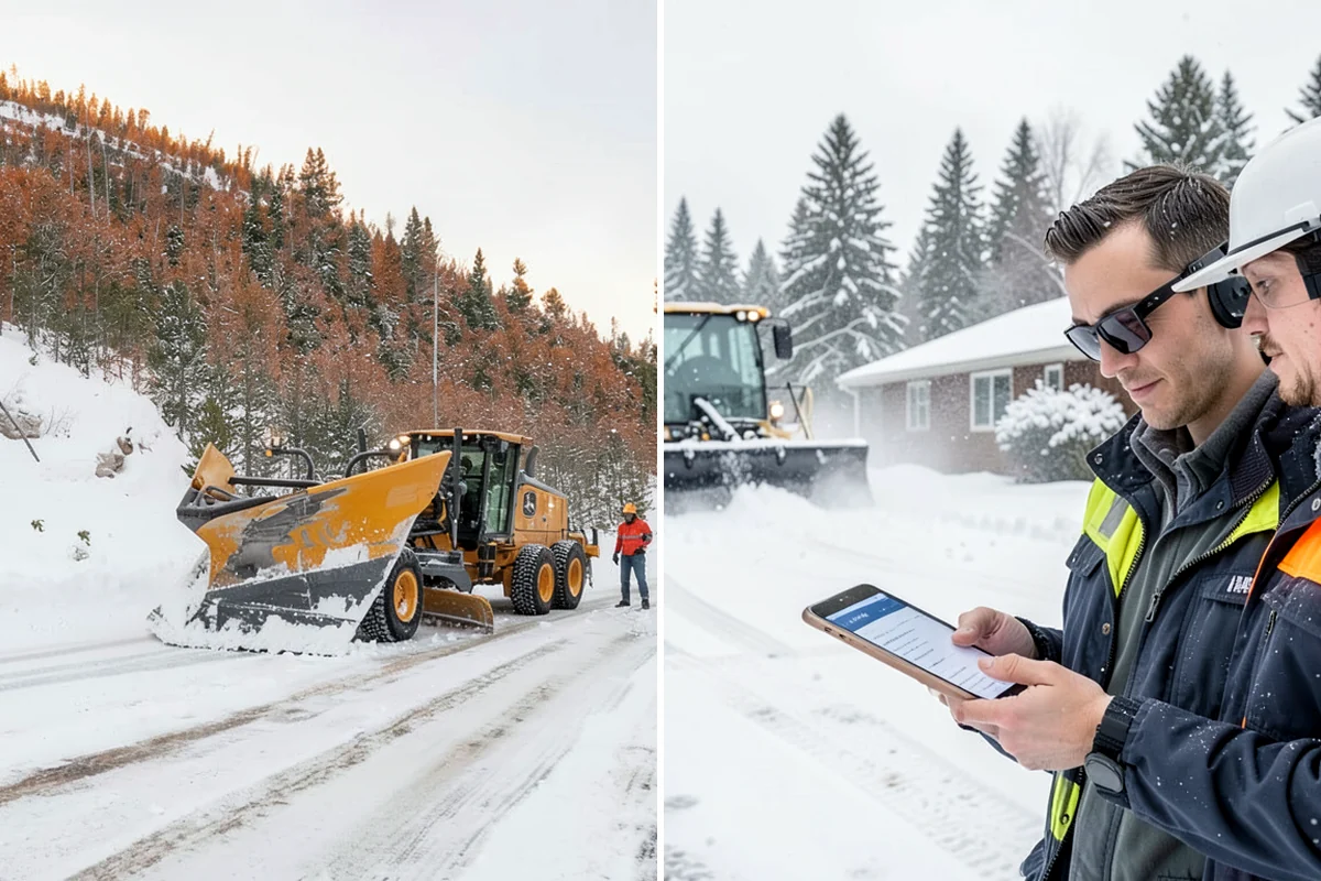 24/7 Snow Monitoring in Shoreline, King County, WA - We establish your alert thresholds and priority surfaces