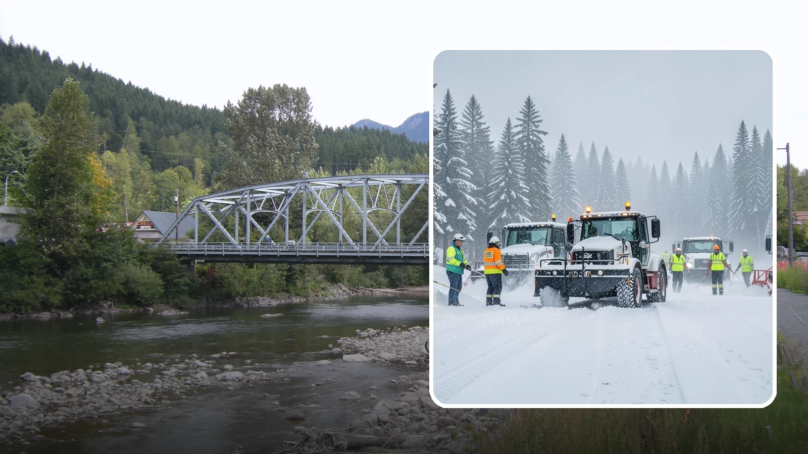 24/7 Snow Monitoring in Skykomish, King County, WA - Round-the-clock weather and site surveillance that triggers a response the instant conditions warrant.