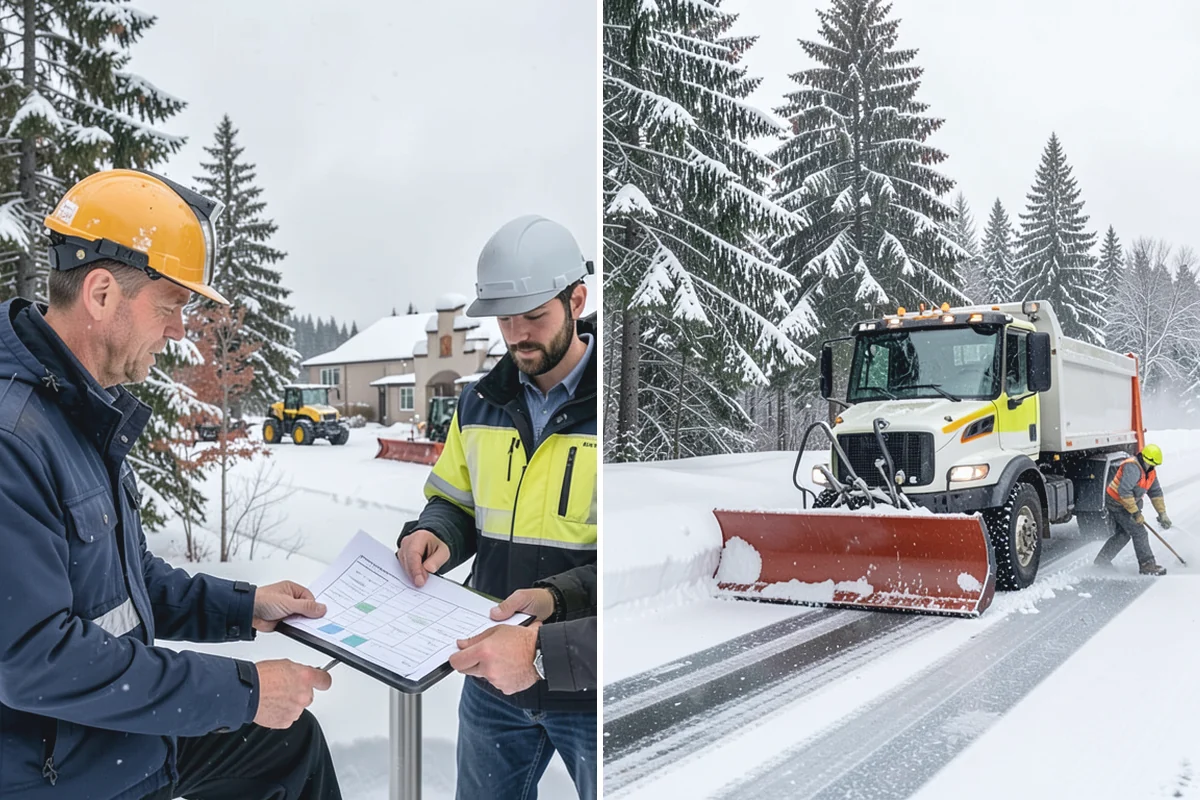 24/7 Snow Monitoring in South Prairie, Pierce County, WA - We establish your alert thresholds and priority surfaces