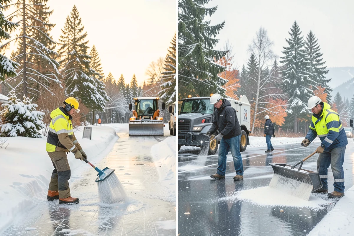 24/7 Snow Monitoring in Stanwood, Snohomish County, WA - We establish your alert thresholds and priority surfaces