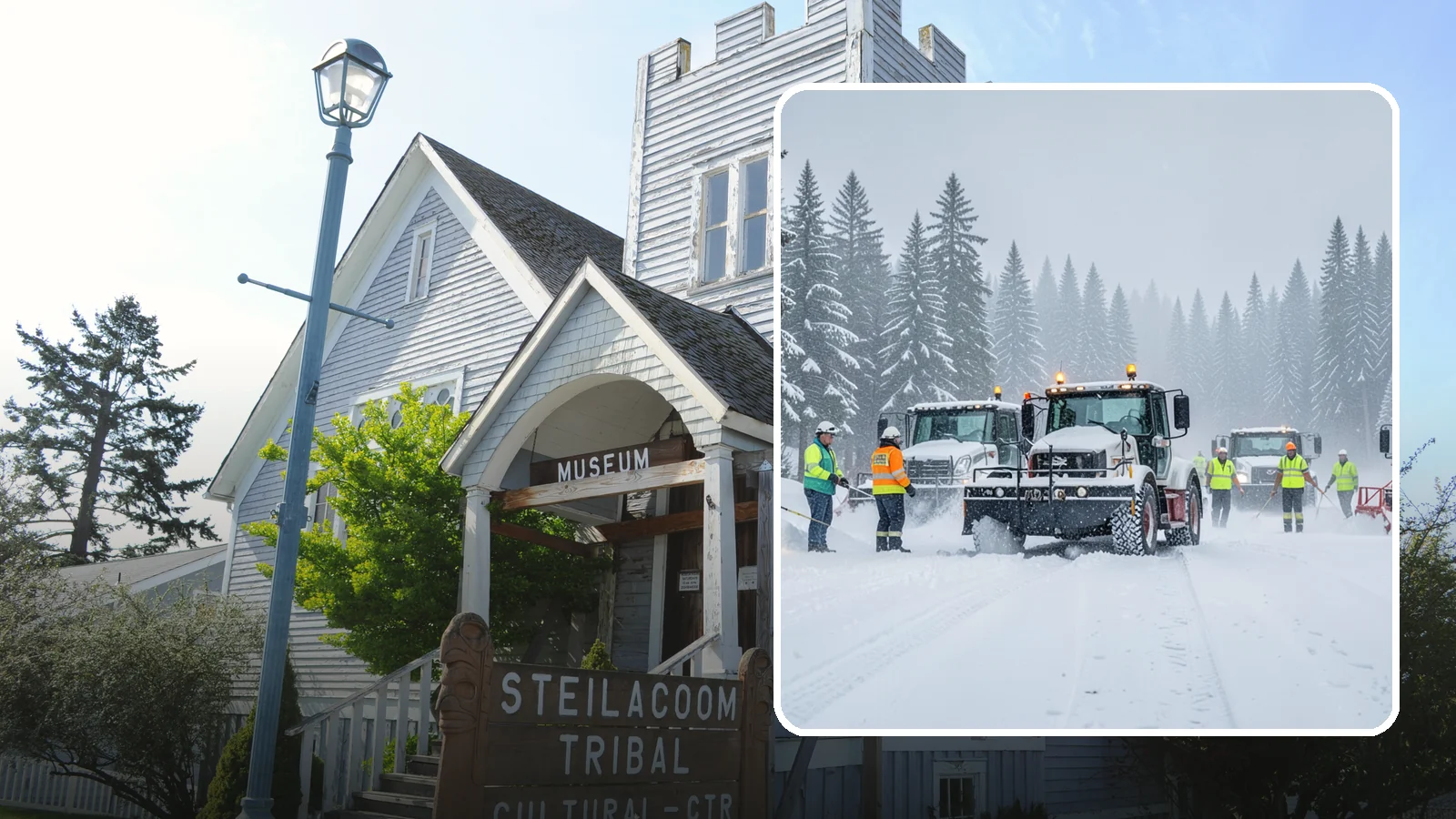 24/7 Snow Monitoring in Steilacoom, Pierce County, WA - Round-the-clock weather and site surveillance that triggers a response the instant conditions warrant.