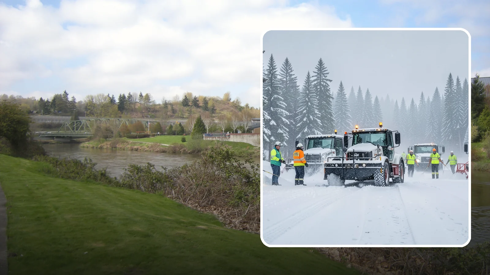 24/7 Snow Monitoring in Tukwila, King County, WA - Round-the-clock weather and site surveillance that triggers a response the instant conditions warrant.