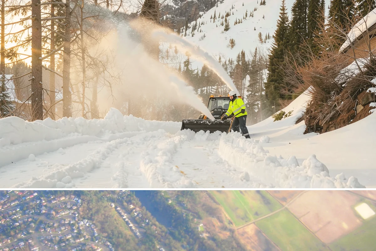 24-Hour Snow Removal in Algona, King County, WA - Around-the-clock coverage is most valuable during the active snow window of December through February.