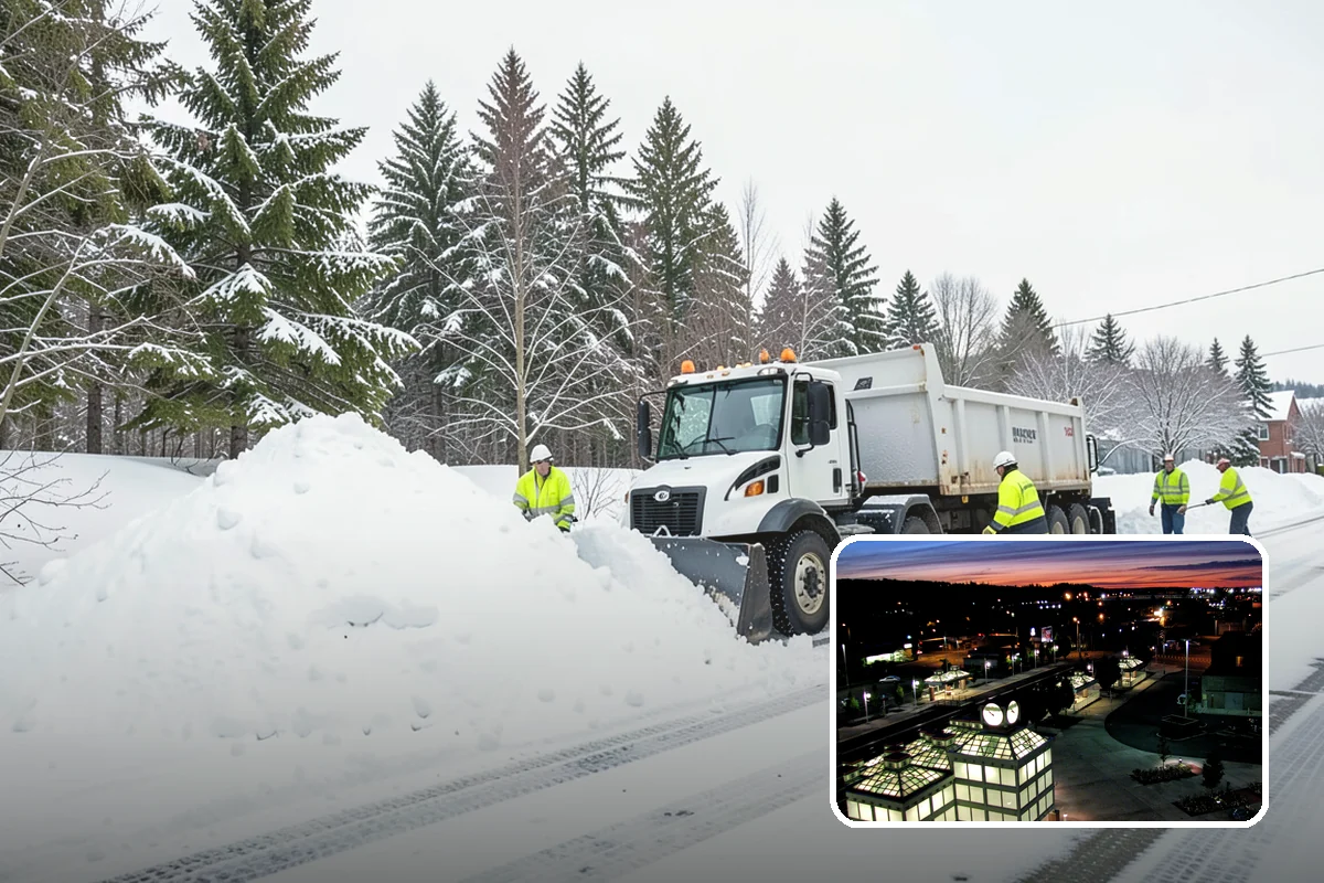 24-Hour Snow Removal in Auburn, King County, WA - True around-the-clock availability