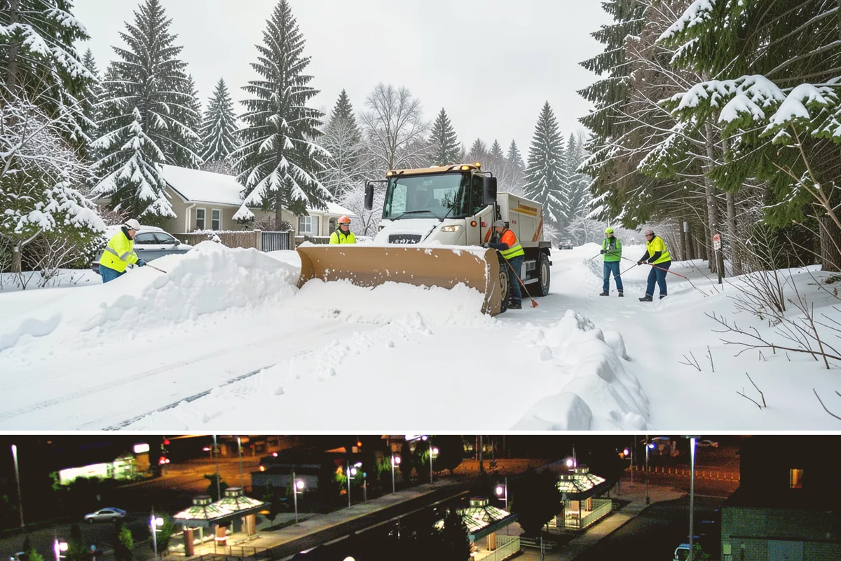 24-Hour Snow Removal in Auburn, King County, WA - Around-the-clock coverage is most valuable during the active snow window of December through February.