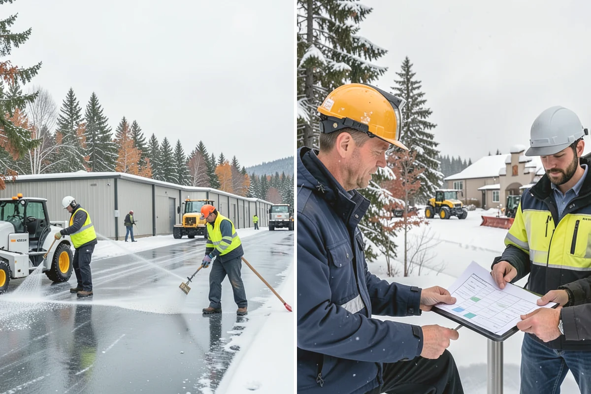 24-Hour Snow Removal in Black Diamond, King County, WA - Establish your property's overnight and daytime priorities
