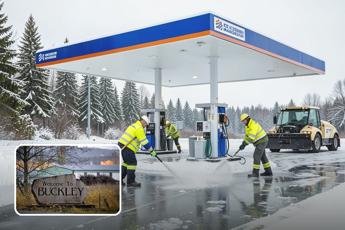 24-Hour Snow Removal in Buckley, Pierce County, WA - True around-the-clock availability