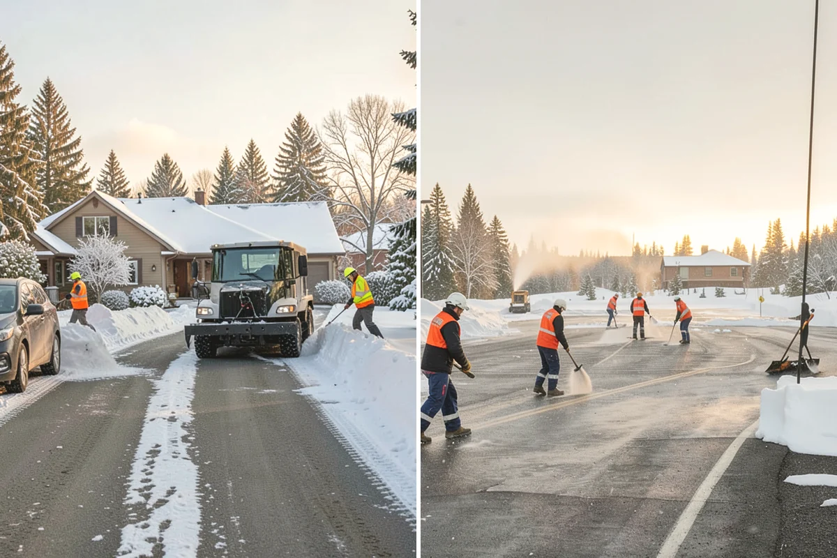 24-Hour Snow Removal in Burlington, Skagit County, WA - Establish your property's overnight and daytime priorities