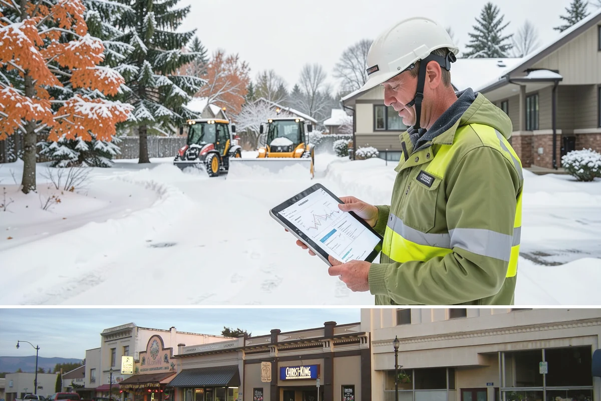 24-Hour Snow Removal in Burlington, Skagit County, WA - Around-the-clock coverage is most valuable during the active snow window of December through February.