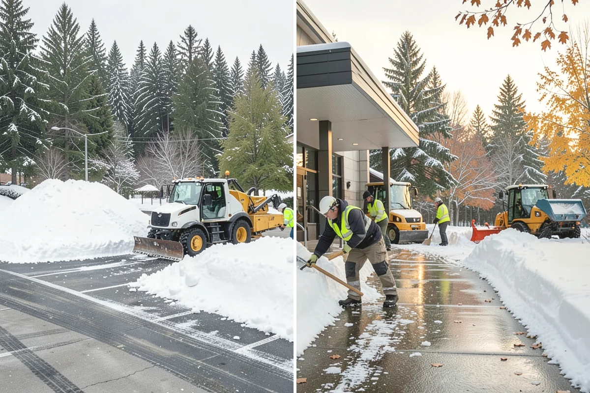 24-Hour Snow Removal in Carnation, King County, WA - Establish your property's overnight and daytime priorities