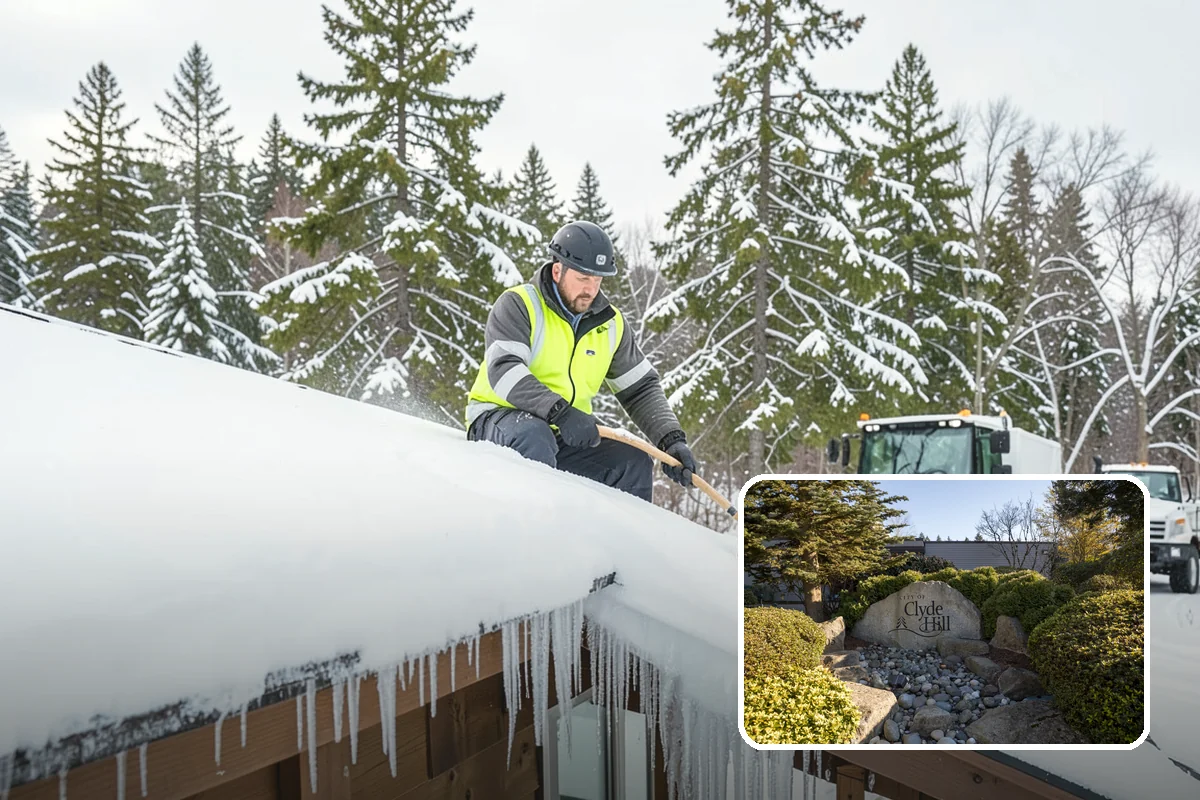 24-Hour Snow Removal in Clyde Hill, King County, WA - True around-the-clock availability