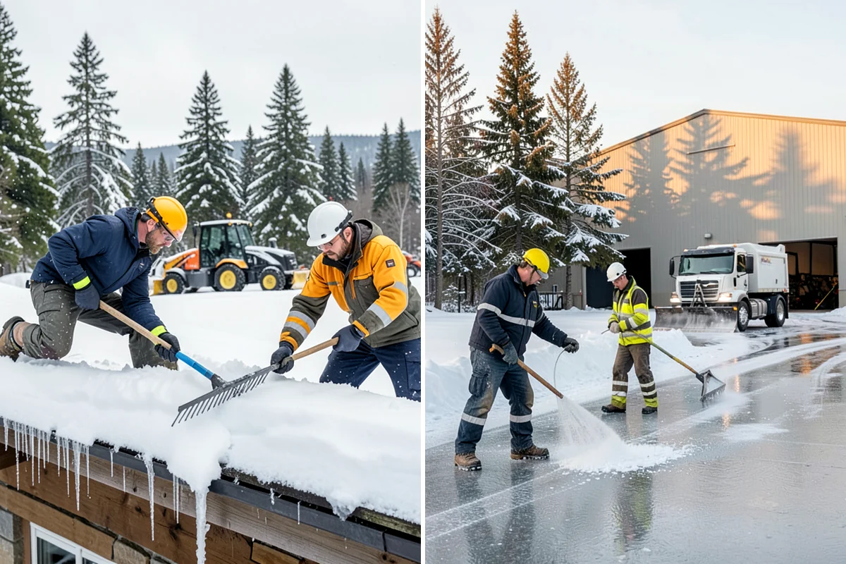 24-Hour Snow Removal in Clyde Hill, King County, WA - Establish your property's overnight and daytime priorities