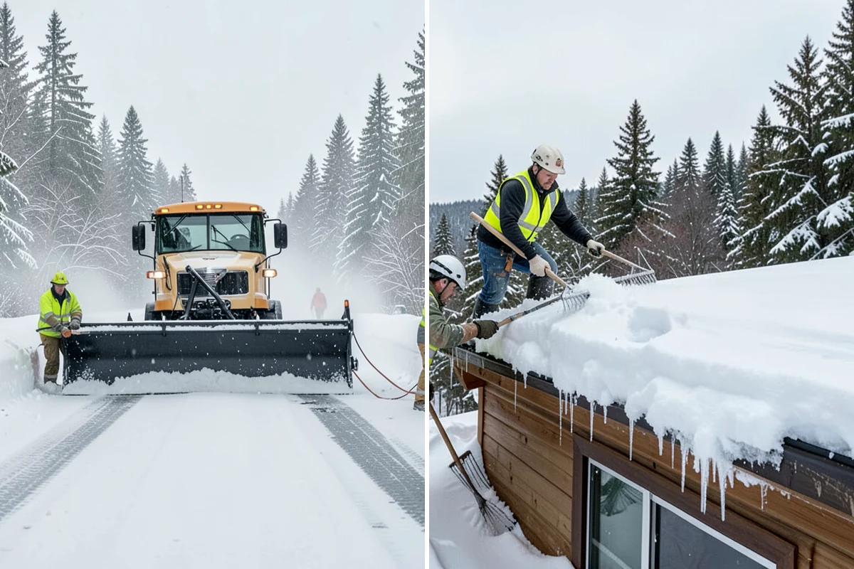 24-Hour Snow Removal in Concrete, Skagit County, WA - Establish your property's overnight and daytime priorities