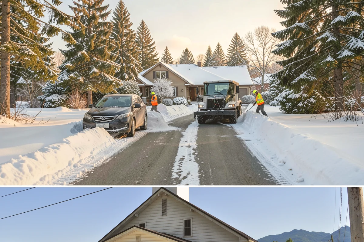 24-Hour Snow Removal in Concrete, Skagit County, WA - Around-the-clock coverage is most valuable during the active snow window of December through February.