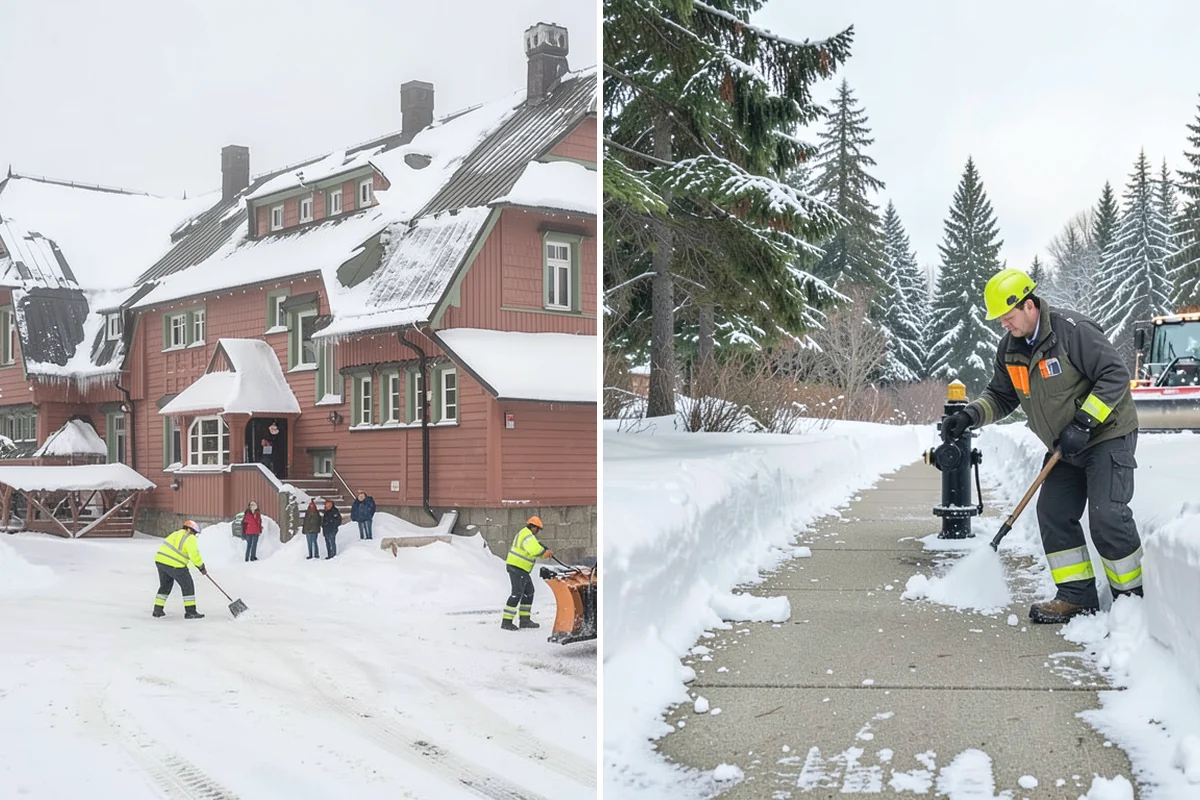 24-Hour Snow Removal in Des Moines, King County, WA - Establish your property's overnight and daytime priorities