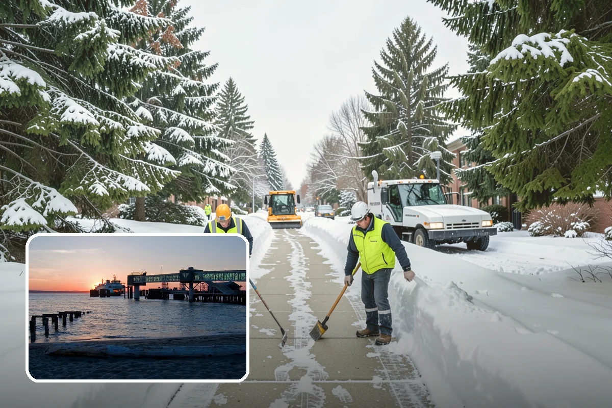 24-Hour Snow Removal in Edmonds, Snohomish County, WA - True around-the-clock availability