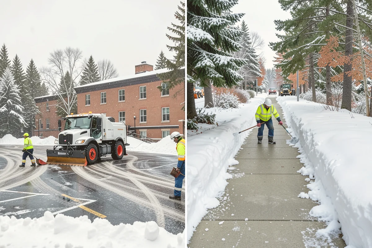 24-Hour Snow Removal in Edmonds, Snohomish County, WA - Establish your property's overnight and daytime priorities