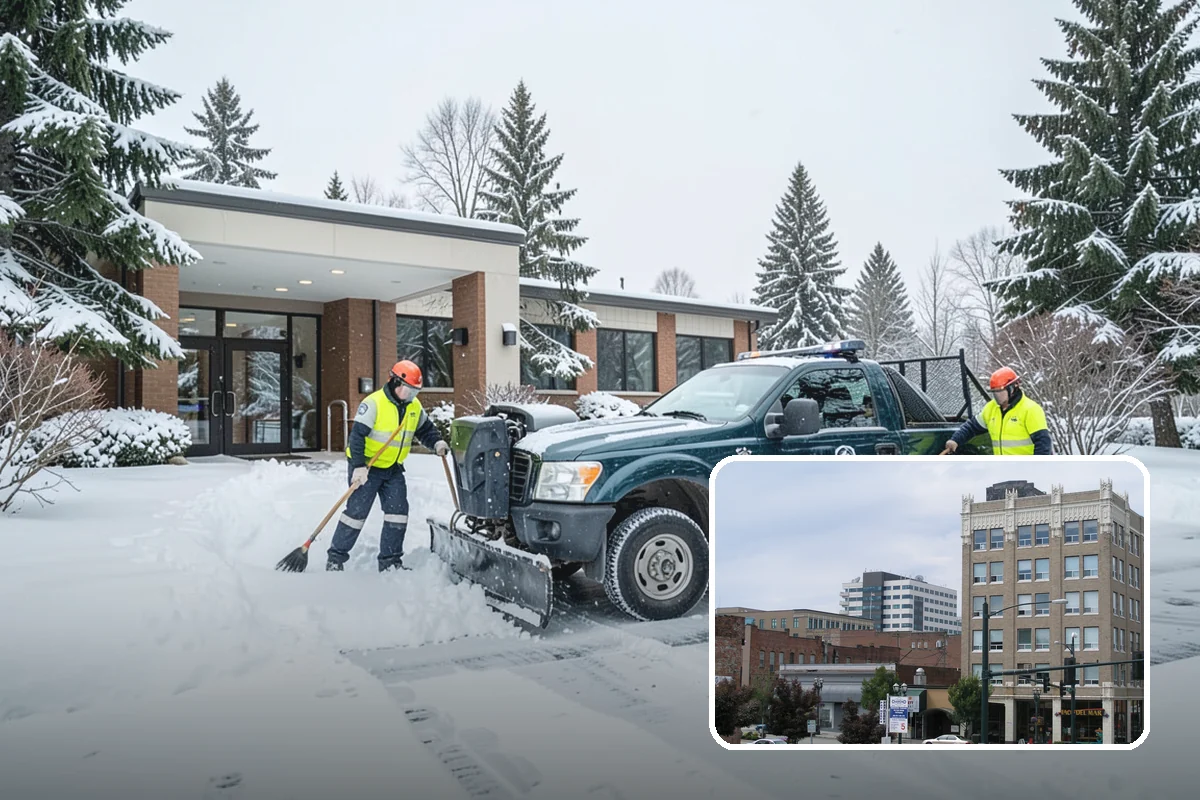 24-Hour Snow Removal in Everett, Snohomish County, WA - True around-the-clock availability