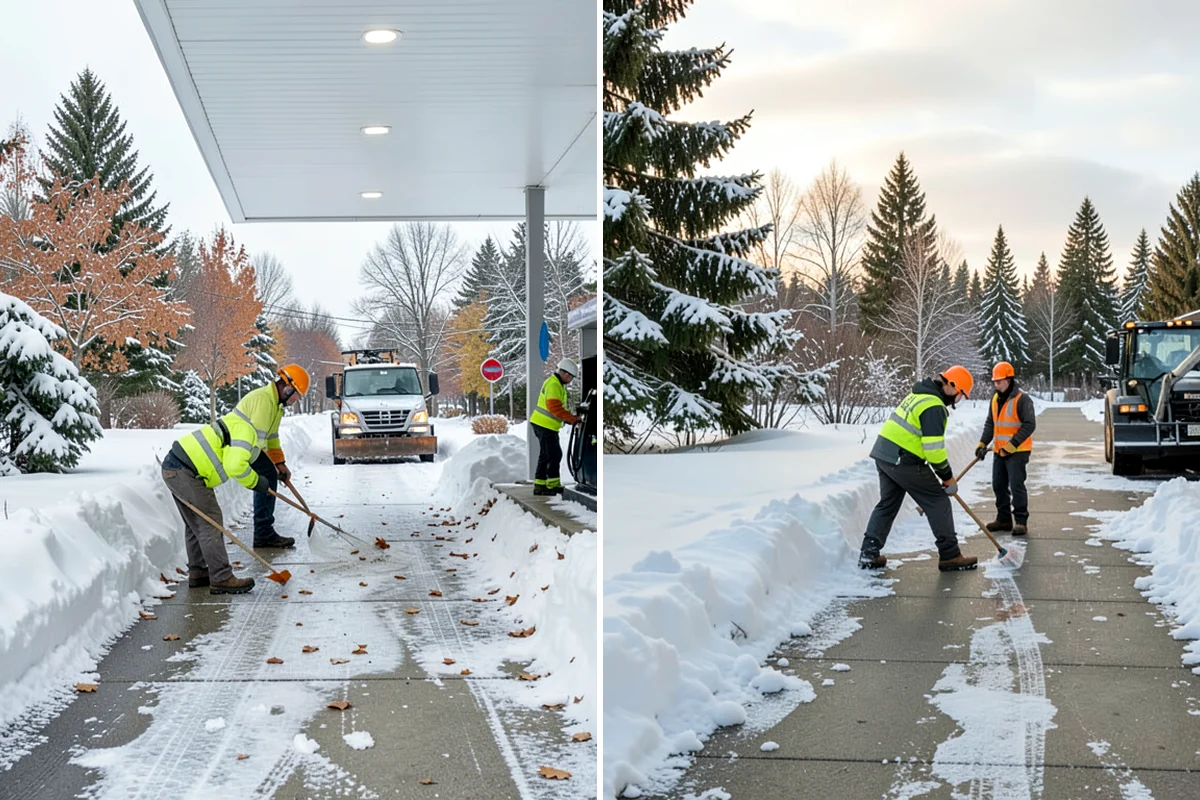 24-Hour Snow Removal in Everett, Snohomish County, WA - Establish your property's overnight and daytime priorities