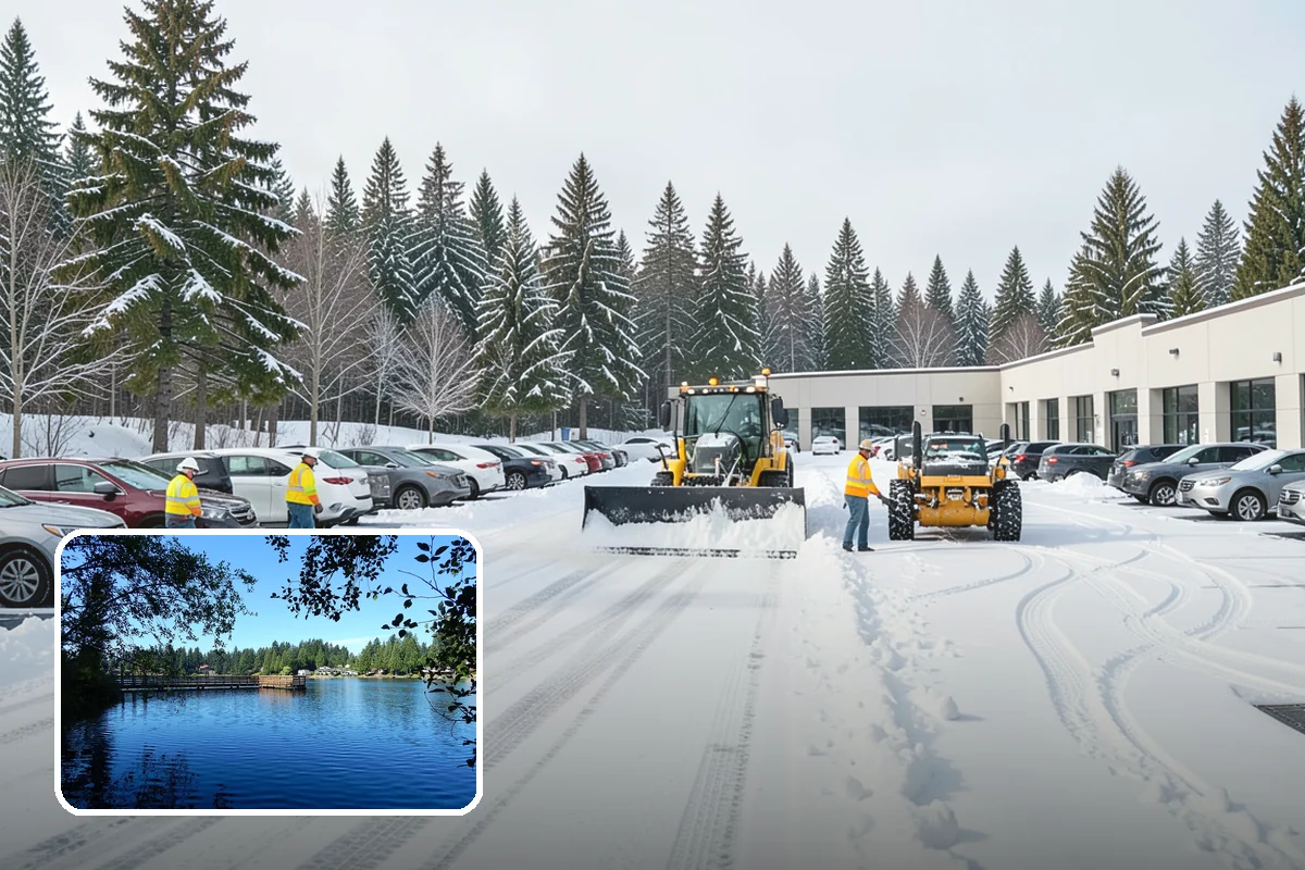 24-Hour Snow Removal in Federal Way, King County, WA - True around-the-clock availability