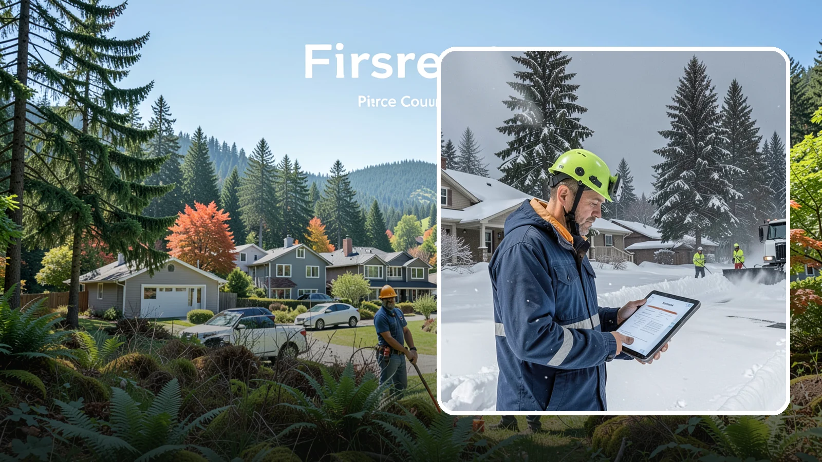 24-Hour Snow Removal in Fircrest, Pierce County, WA - Our 24-hour snow removal keeps crews available around the clock so your property stays clear no matter when snow falls.