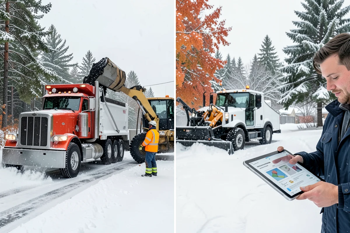 24-Hour Snow Removal in Fircrest, Pierce County, WA - Establish your property's overnight and daytime priorities
