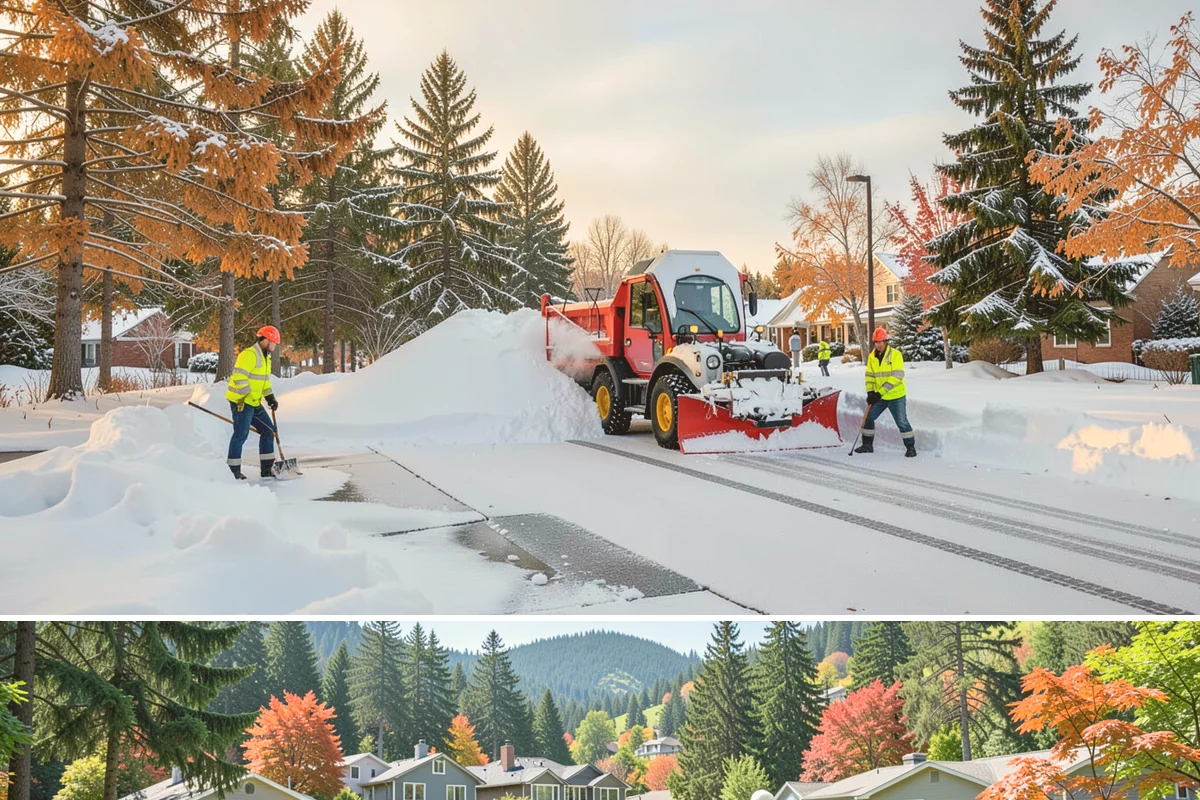 24-Hour Snow Removal in Fircrest, Pierce County, WA - Around-the-clock coverage is most valuable during the active snow window of December through February.