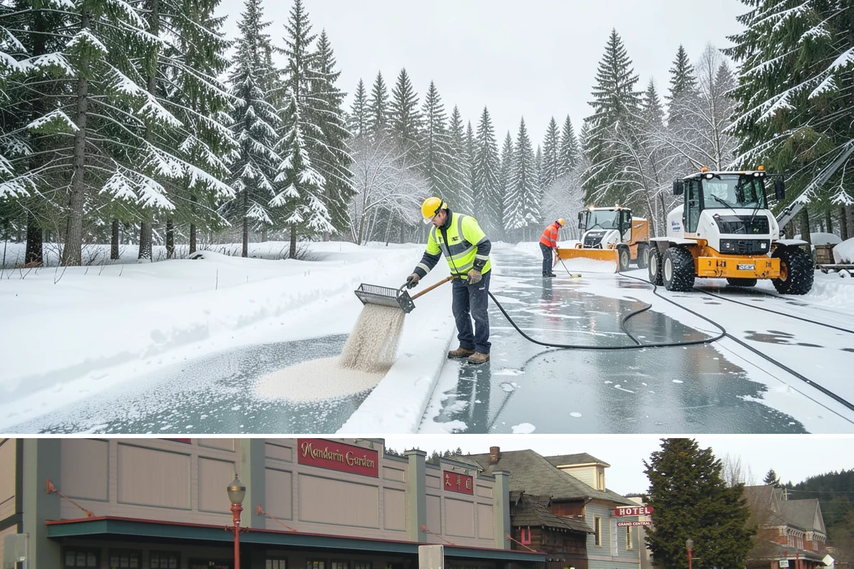 24-Hour Snow Removal in Issaquah, King County, WA - Around-the-clock coverage is most valuable during the active snow window of December through February.
