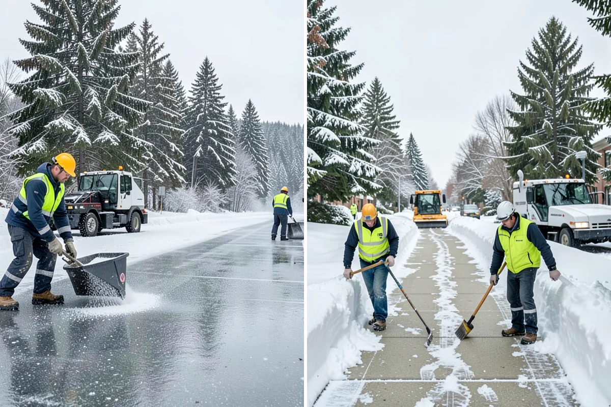24-Hour Snow Removal in Kenmore, King County, WA - Establish your property's overnight and daytime priorities