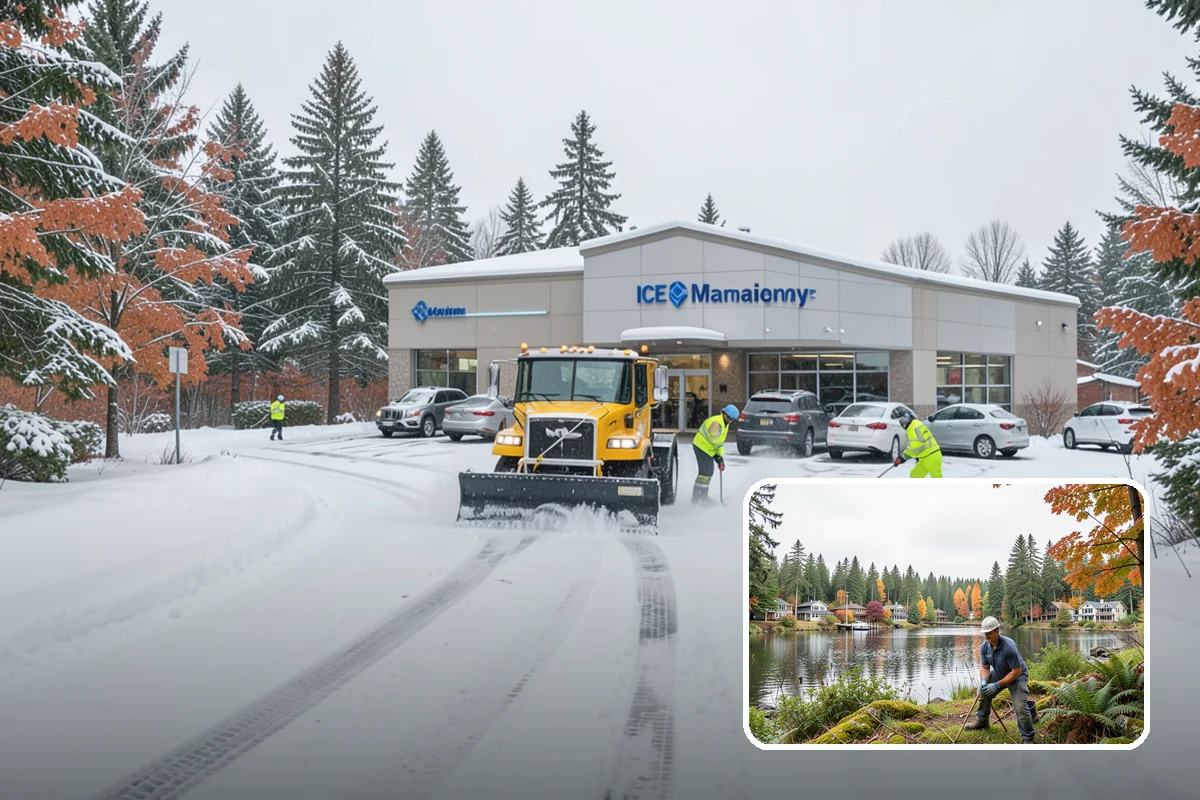 24-Hour Snow Removal in La Conner, Skagit County, WA - True around-the-clock availability