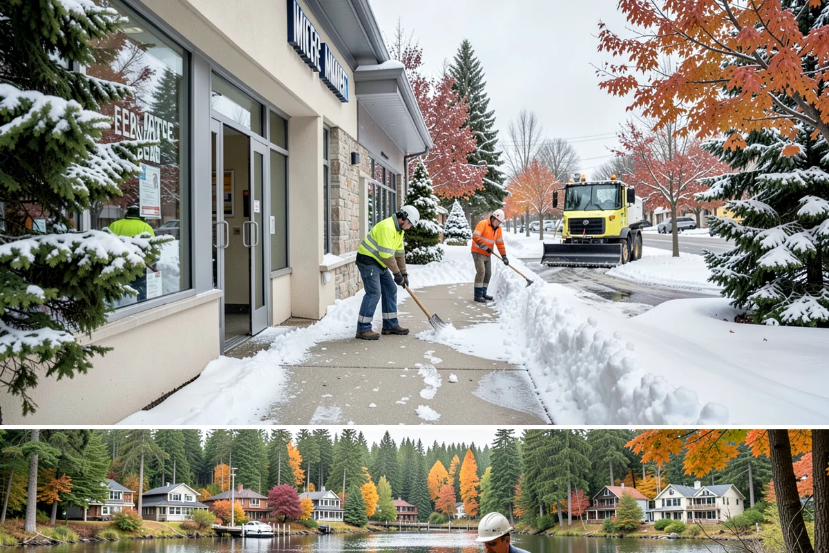 24-Hour Snow Removal in La Conner, Skagit County, WA - Around-the-clock coverage is most valuable during the active snow window of December through February.