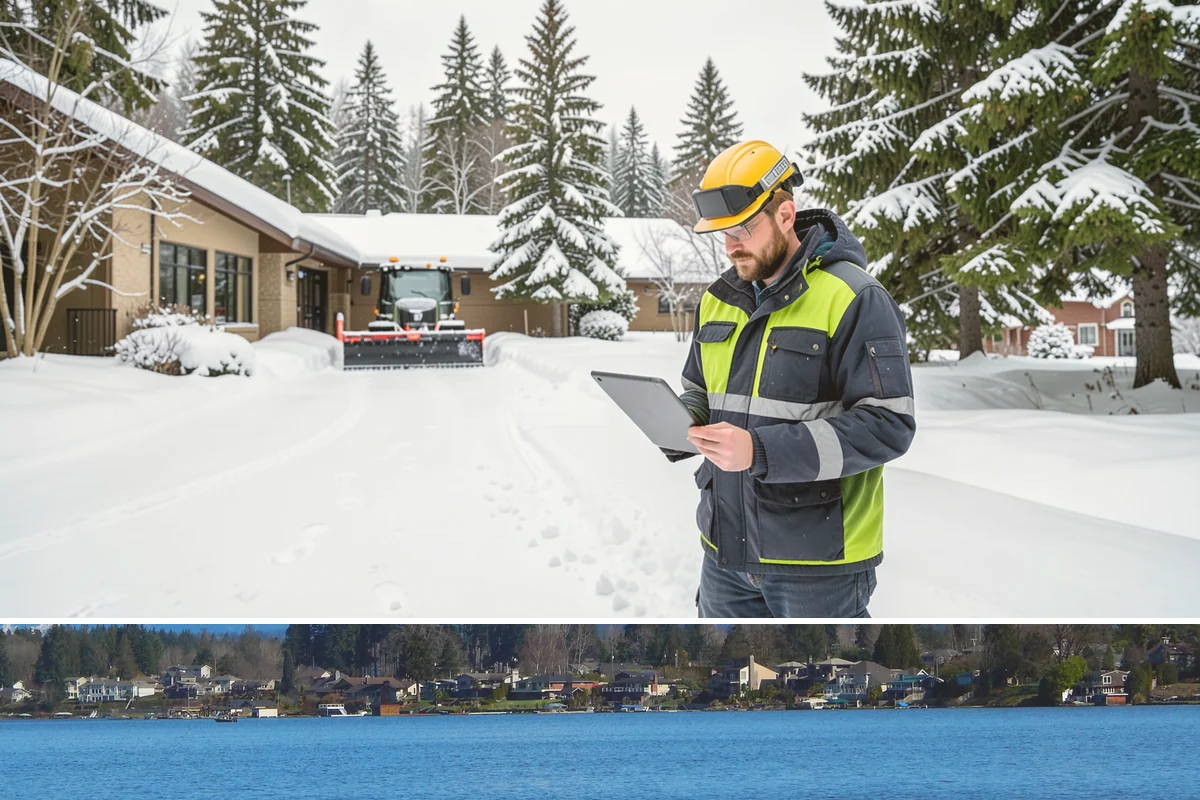 24-Hour Snow Removal in Lake Stevens, Snohomish County, WA - Around-the-clock coverage is most valuable during the active snow window of December through February.