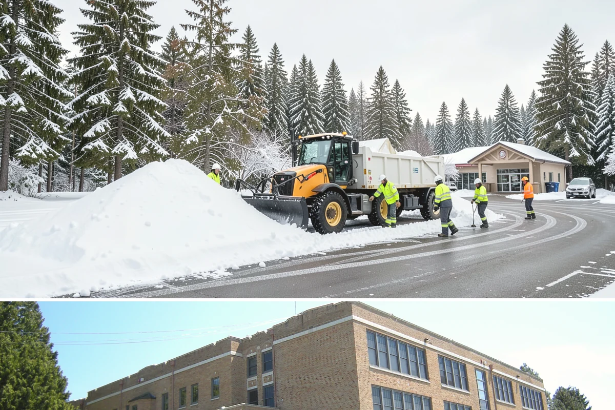 24-Hour Snow Removal in Maple Valley, King County, WA - Around-the-clock coverage is most valuable during the active snow window of December through February.