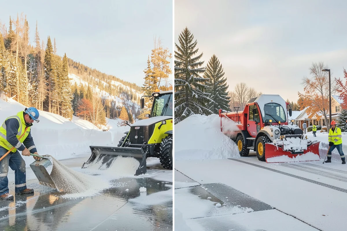 24-Hour Snow Removal in Medina, King County, WA - Establish your property's overnight and daytime priorities