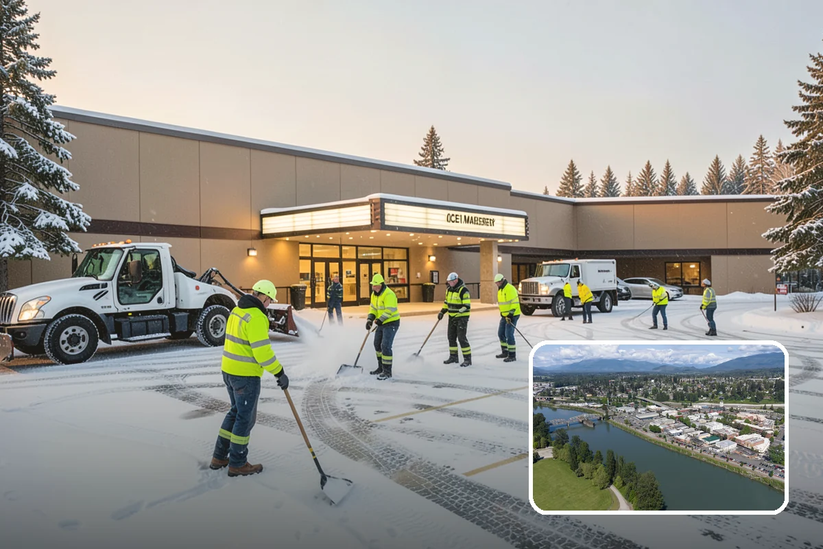 24-Hour Snow Removal in Mount Vernon, Skagit County, WA - True around-the-clock availability