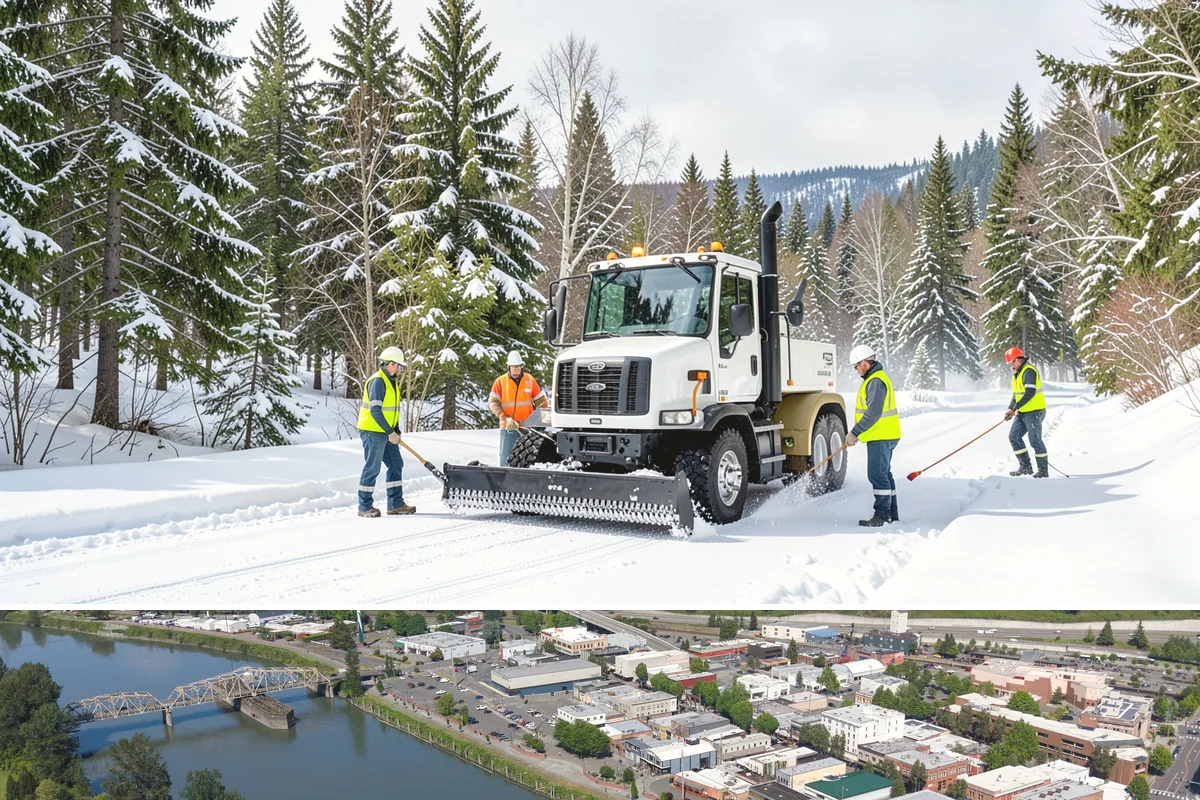 24-Hour Snow Removal in Mount Vernon, Skagit County, WA - Around-the-clock coverage is most valuable during the active snow window of December through February.