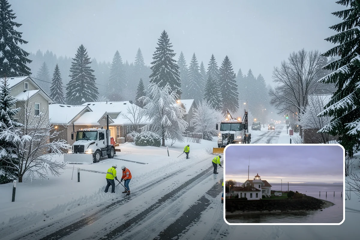 24-Hour Snow Removal in Mukilteo, Snohomish County, WA - True around-the-clock availability