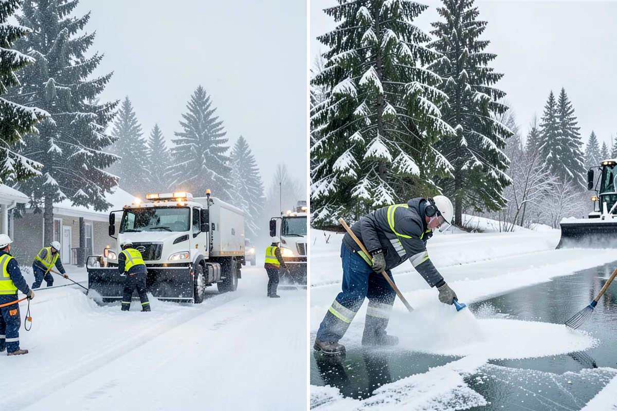 24-Hour Snow Removal in Normandy Park, King County, WA - Establish your property's overnight and daytime priorities