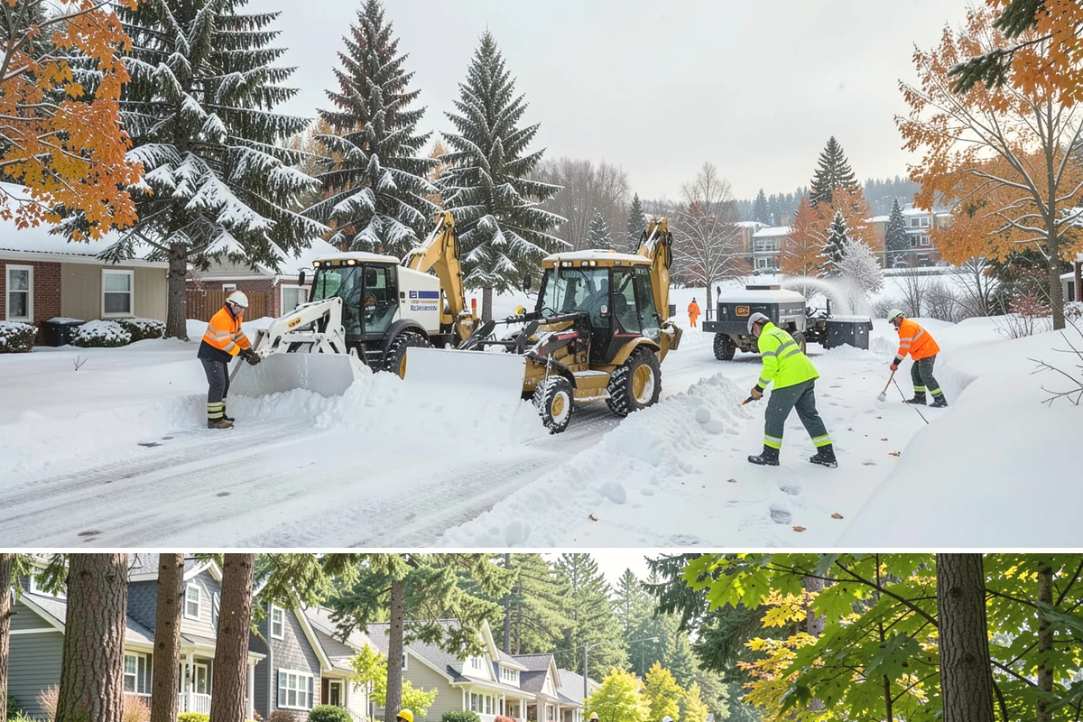 24-Hour Snow Removal in Normandy Park, King County, WA - Around-the-clock coverage is most valuable during the active snow window of December through February.