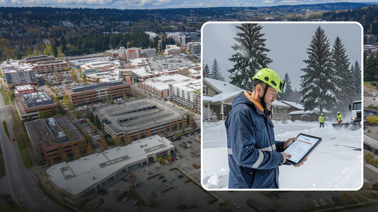24-Hour Snow Removal in Redmond, King County, WA - Our 24-hour snow removal keeps crews available around the clock so your property stays clear no matter when snow falls.