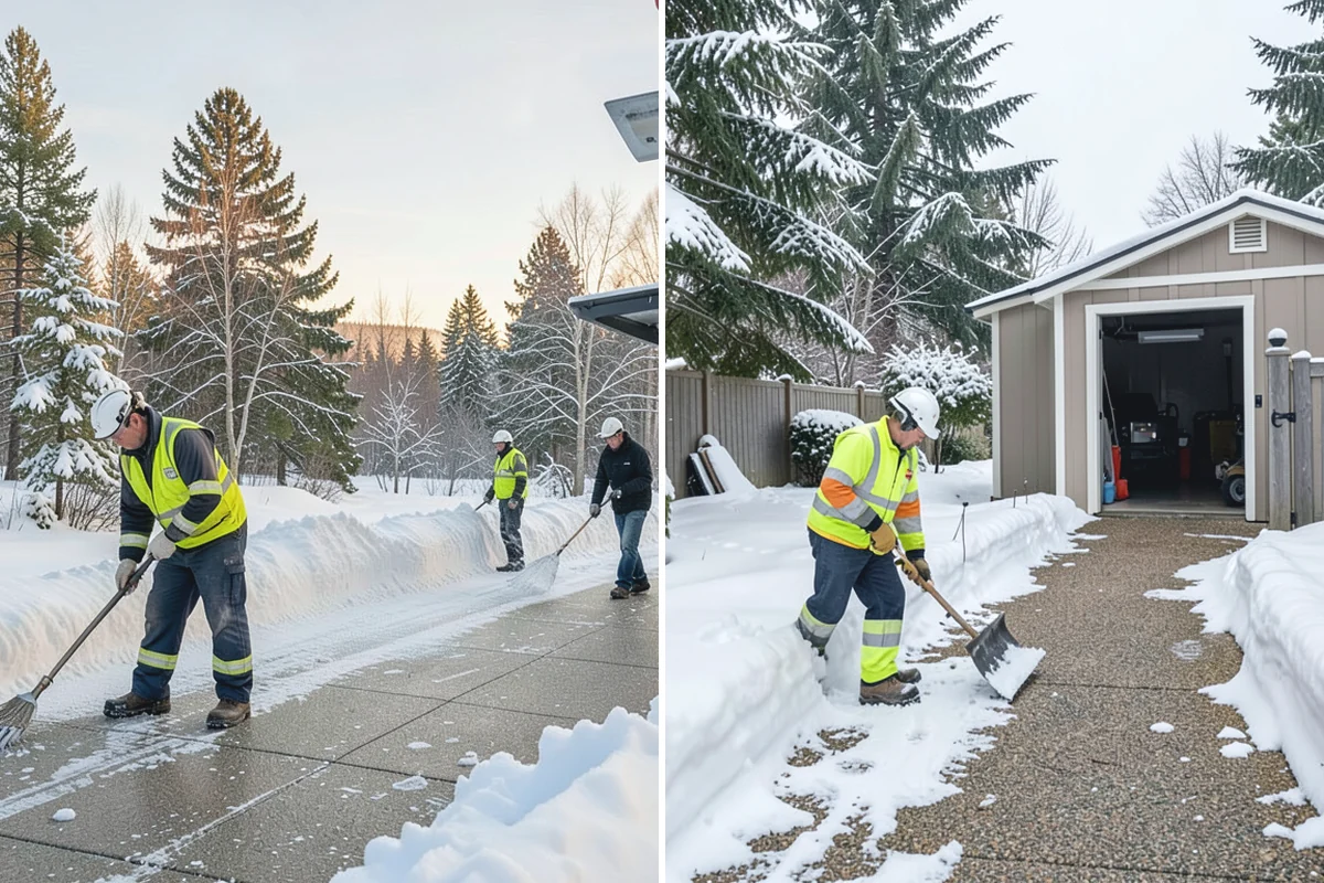 24-Hour Snow Removal in Redmond, King County, WA - Establish your property's overnight and daytime priorities